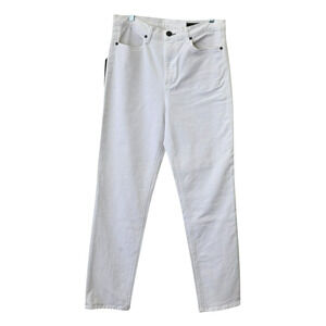Rag & Bone White High-Rise Cigarette Jeans Size 32 (US 14)